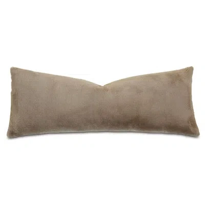 Eastern Accents Adrienne Faux Fur Decorative Pillow In Brown