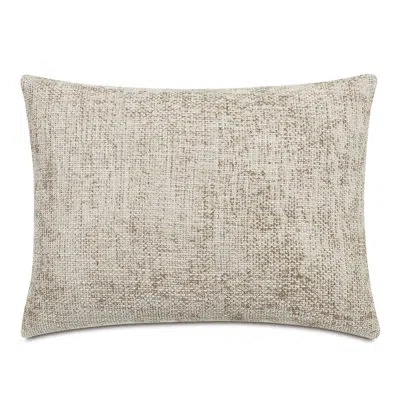 Eastern Accents Alma Benedict Taupe/flynn Pearl Cotton Piece Sham In Benedict Taupe;flynn Pearl