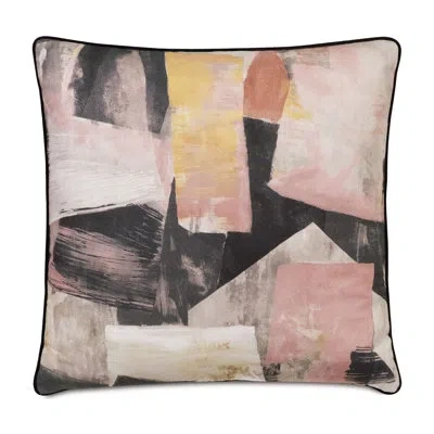 Eastern Accents Alma Devereaux Blush/flynn Pearl Cotton Piece Sham In Devereaux Blush;flynn Pearl
