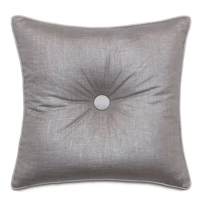 Eastern Accents Amal Square Linen Pillow Cover And Insert In Taupe
