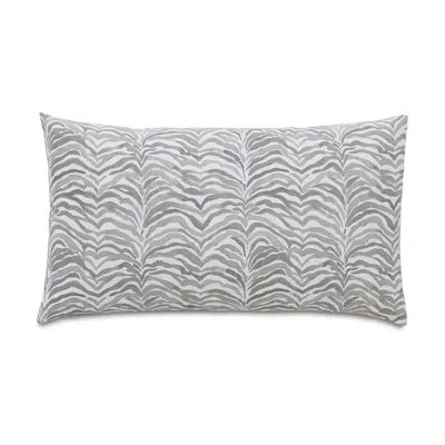 Eastern Accents Amara Dove Cotton Animal Print Lumbar Pillow Cover And Insert