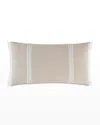 EASTERN ACCENTS AMBERLYNN PICOT DECORATIVE PILLOW - 15" X 26"