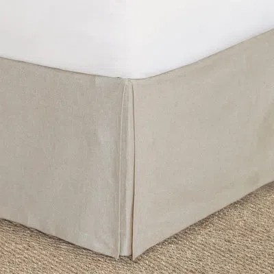 Eastern Accents Amberlynn Pleated Bed Skirt In Neutral