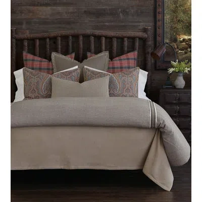 Eastern Accents Bale Borden Gray/espresso Comforter In Gray,espresso