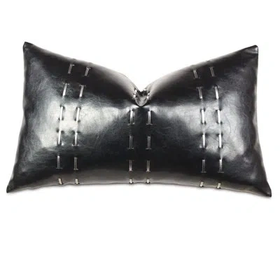 Eastern Accents Barclay Butera Rectangular Faux Leather Pillow Cover & Insert In Faux Down