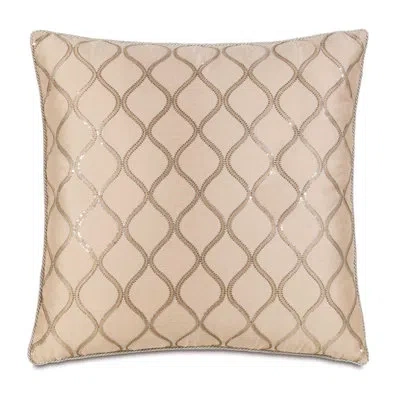 Eastern Accents Bardot Cord Extra Square Sham In Bisque