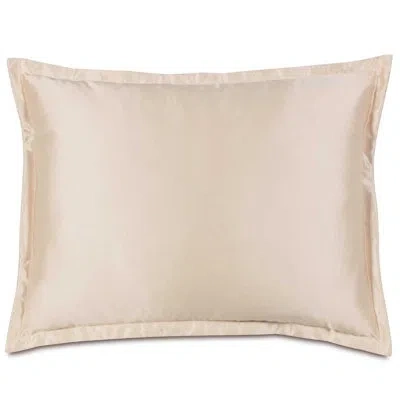 Eastern Accents Bardot Cotton Blend Zipper Sham In Champagne