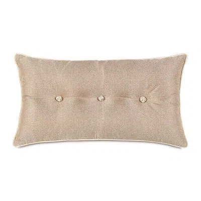 Eastern Accents Bardot Dunaway Fawn Tufted Pillow Cover & Insert In Champagne