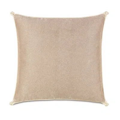 Eastern Accents Bardot Dunaway Turkish Knots Pillow Cover & Insert In Champagne