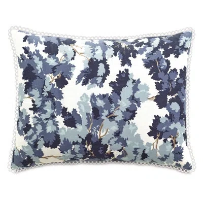 Eastern Accents Beatrice Linen Pillow Sham In Blue