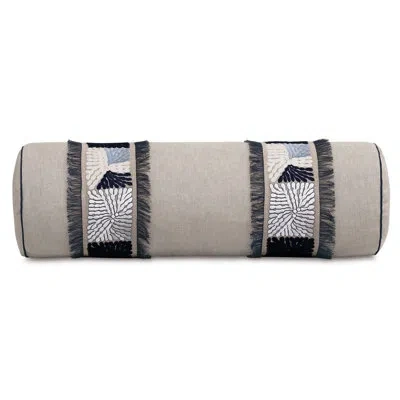 Eastern Accents Beau Cotton Blend Bolster Pillow Cover & Insert In Greer Linen