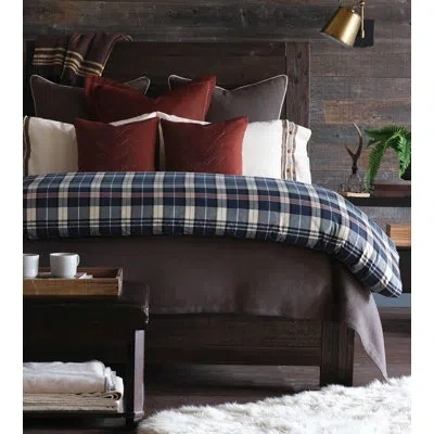 Eastern Accents Bellingham Duvet Cover Set In Blue,wine Red,brown