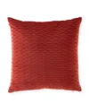 Eastern Accents Boba Vermillion Decorative Pillow In Red