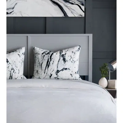 Eastern Accents Brax Monochrome Abstract  Duvet Cover Set