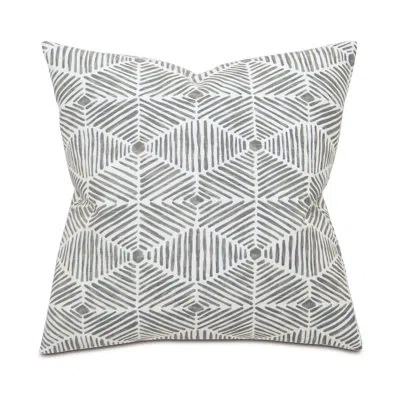Eastern Accents Brayden Square 100% Cotton Pillow Cover & Insert In Feather