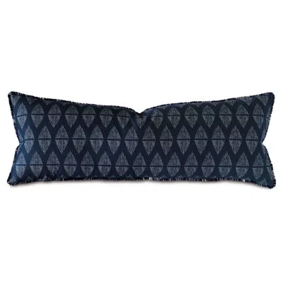 Eastern Accents Bridgehampton By Thom Filicia Rectangular 100% Cotton Pillow Cover & Insert In Blue
