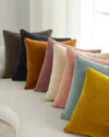 Eastern Accents Capra Faux Mohair Decorative Pillow 20x20 In Citron