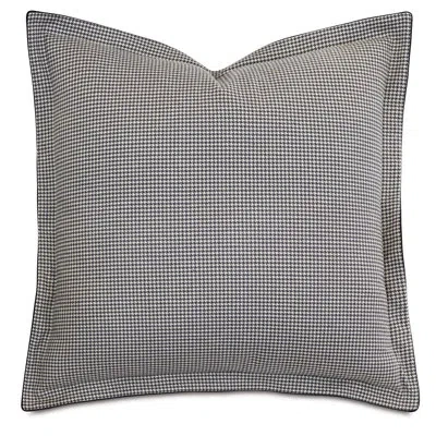 Eastern Accents Carmel By Barclay Butera Sham In White;charcoal