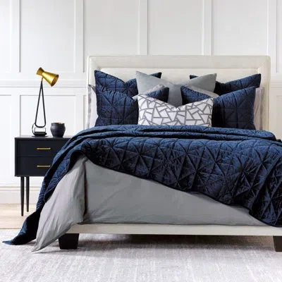 Eastern Accents Carmichael Blue Coverlet