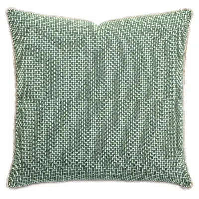 Eastern Accents Casa Guava Crosshatch Euro Sham In Green