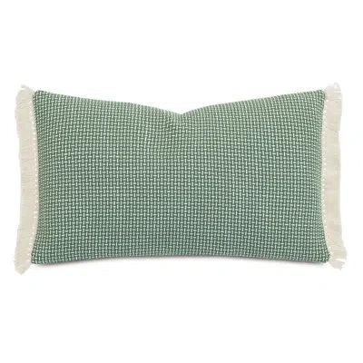Eastern Accents Casa Guava Polyester Lumbar Rectangular Pillow Cover & Insert In Bula Pistachio