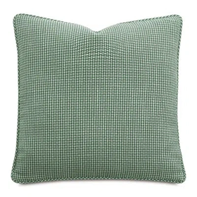 Eastern Accents Casa Guava Welted Pillow Cover & Insert In Bula Pistachio
