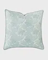 Eastern Accents Central Park European Floral Pillow In Multi Colors