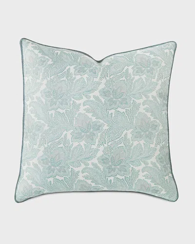 Eastern Accents Central Park European Floral Pillow In Multi Colors