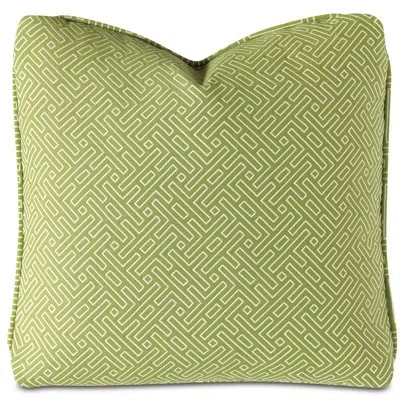 Eastern Accents Charlotte Moss Dublin Graphic Throw Pillow In Green