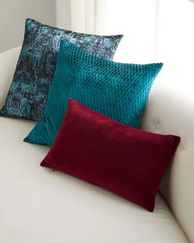 Eastern Accents Chaucer Pillow In Blue