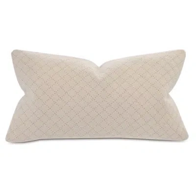Eastern Accents Chilmark By Thom Filicia Rectangular Cotton Pillow Cover & Insert In Beige