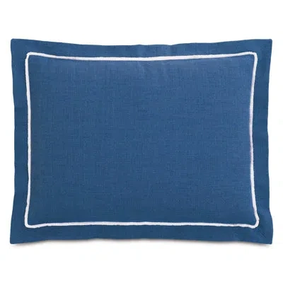 Eastern Accents Cocobay Cotton Blend Sham In Blue;white