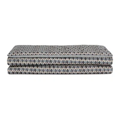 Eastern Accents Colt Geometric Bed Scarf In Blue