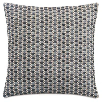 Eastern Accents Colt Geometric Decorative Pillow In Blue