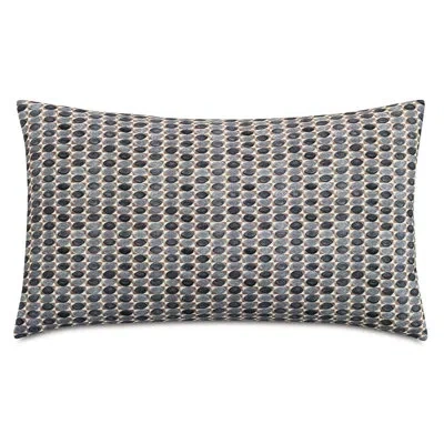 Eastern Accents Colt Geometric Decorative Pillow In Blue