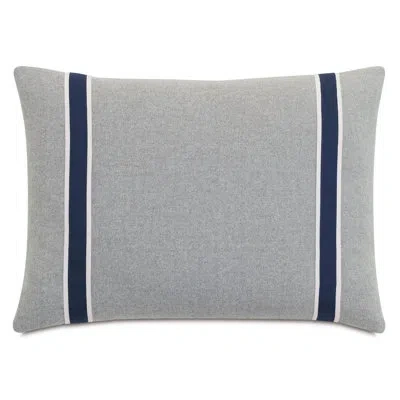 Eastern Accents Colt Ribbon Decorative Pillow In Gray