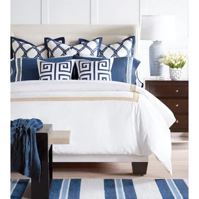 Eastern Accents Corbin White Cotton Comforter