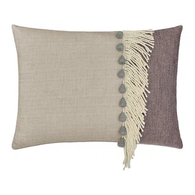 Eastern Accents Daleyza Pieced Decorative Pillow In Brown