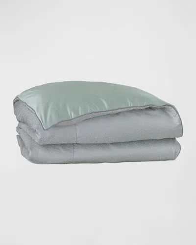 Eastern Accents Danae Metallic King Duvet Cover In Gray