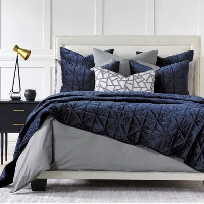Eastern Accents Dean Coverlet In Blue