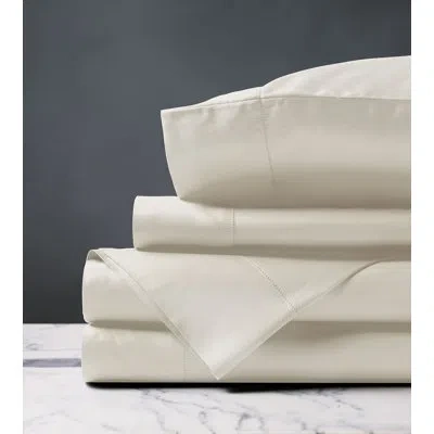 Eastern Accents Deluca Sateen Sheet Set In Ivory