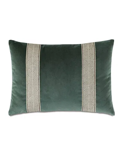 Eastern Accents Echo Boudoir Pillow In Green