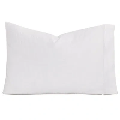 Eastern Accents Emilio 300 Thread Count Striped Egyptian-quality Cotton Pillowcase In White