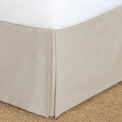 Eastern Accents Emory Greer 16" Bed Skirt In Beige