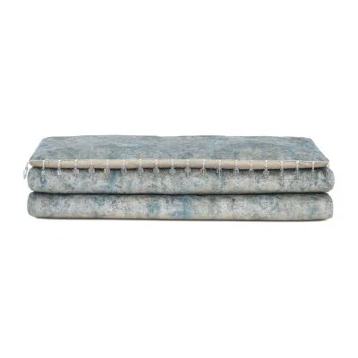 Eastern Accents Esmeralda Abstract Polyester Bed Runner In Gleam Champagne;heidi Spa