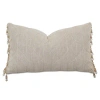 Eastern Accents Evie By Alexa Hampton Decorative Rectangular Pillow Cover & Insert In Tan