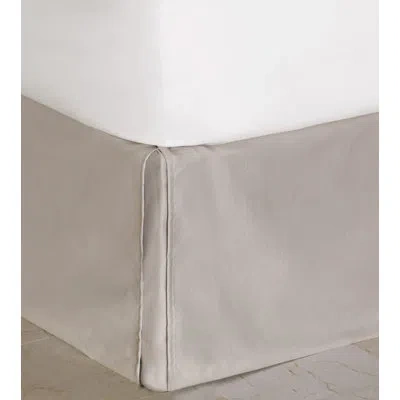 Eastern Accents Ezra Mack Heather Bed Skirt In Silver