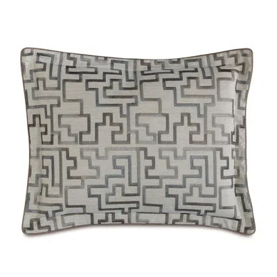 Eastern Accents Ezra Prosecco Stone/mack Heather Cotton Blend Piece Sham In Prosecco Stone;mack Heather