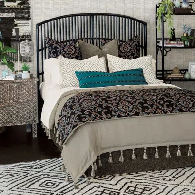 Eastern Accents Freya Taupe Linen Duvet Cover Set In Breeze Linen