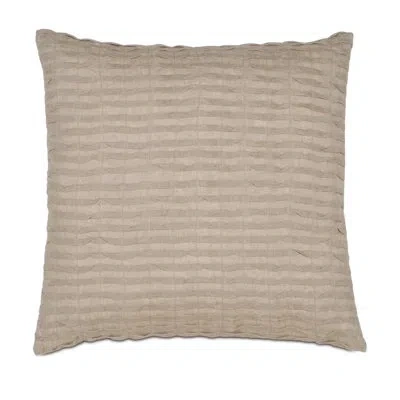 Eastern Accents Galiot Square Linen Pillow Cover & Insert In Tan